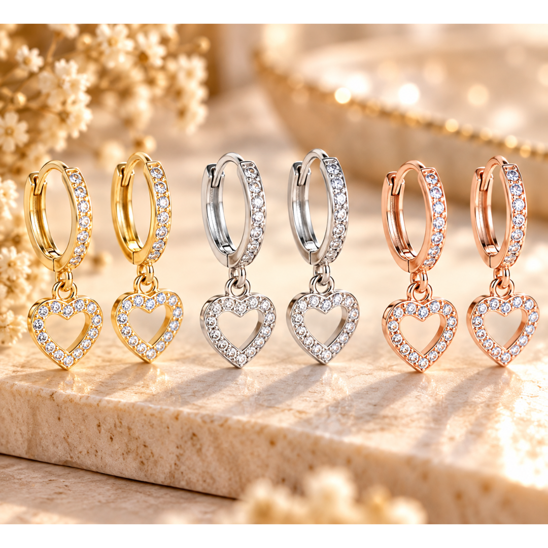 Heart Glow Earrings