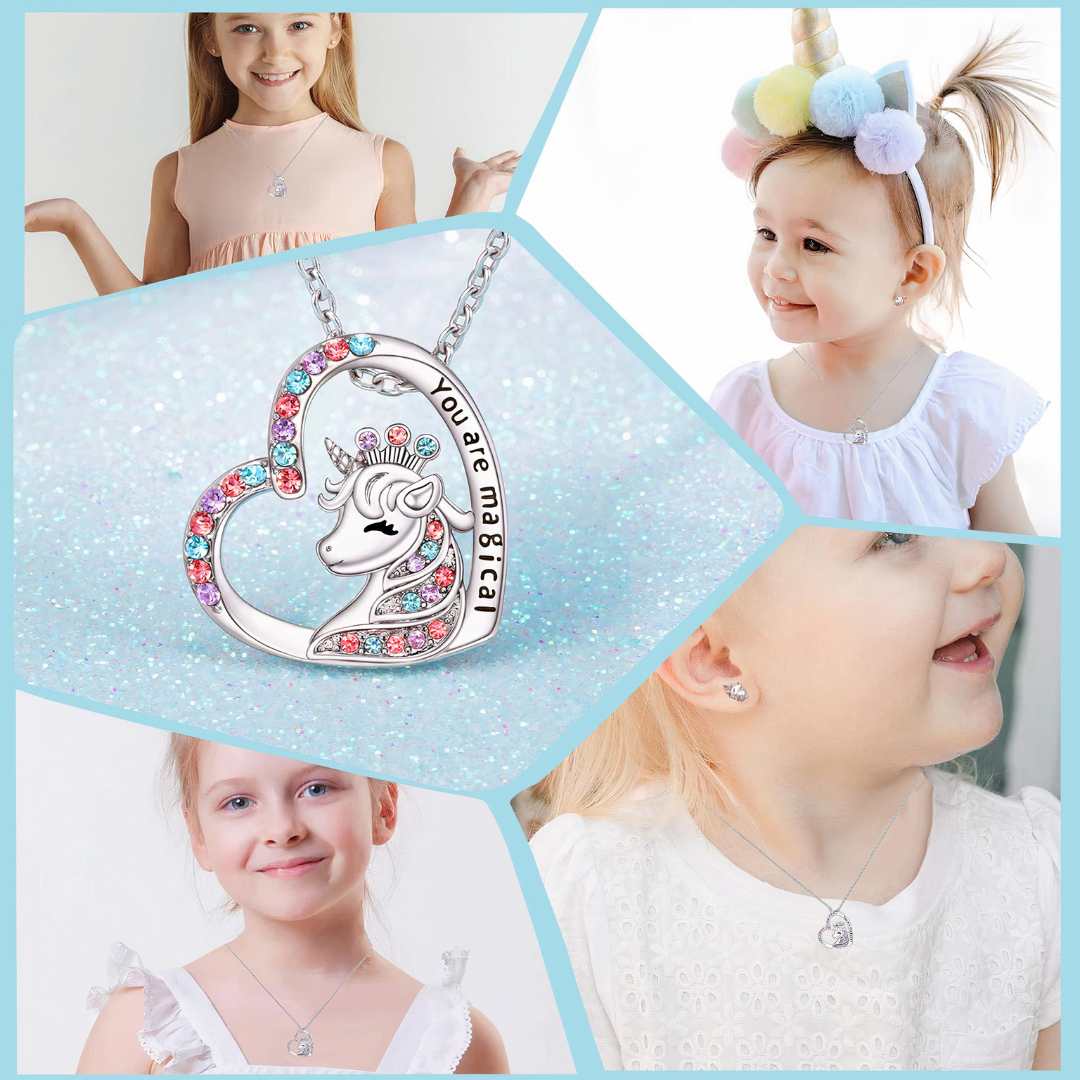 Unicorn Dreams - Halsband, örhängen & armband