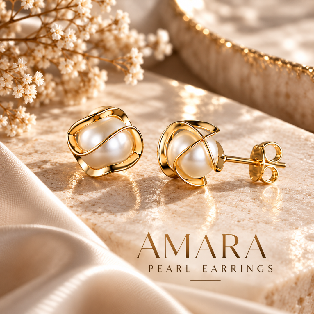 Amara Pearl Earrings