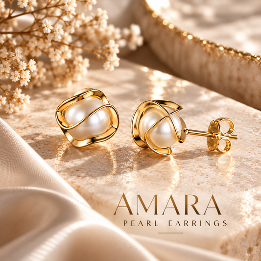 Amara Pearl Earrings