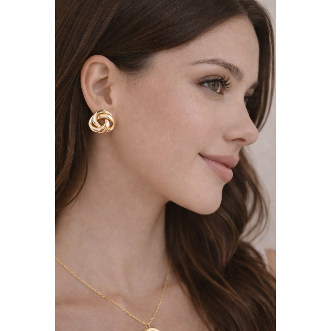 Aurélie Knot Earrings