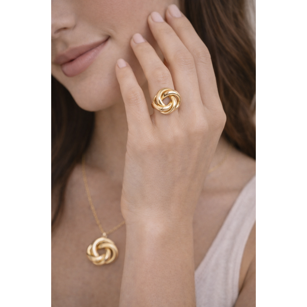 Aurélie Knot Jewelry Set