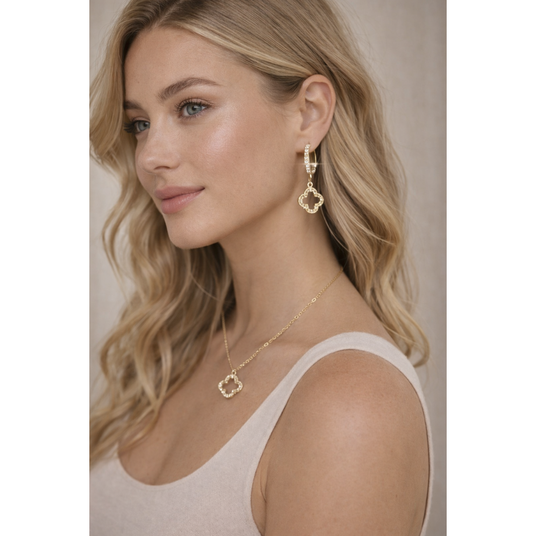 Lumière Clover Jewelry Set