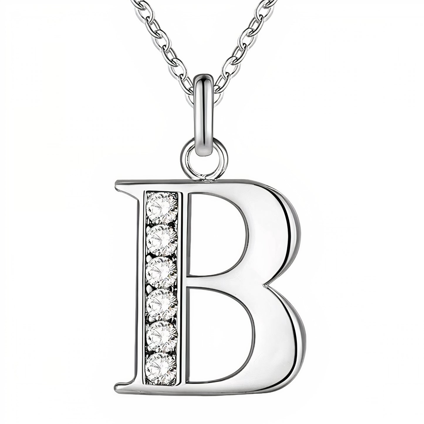 Elegant Bokstavssmycke Halsband